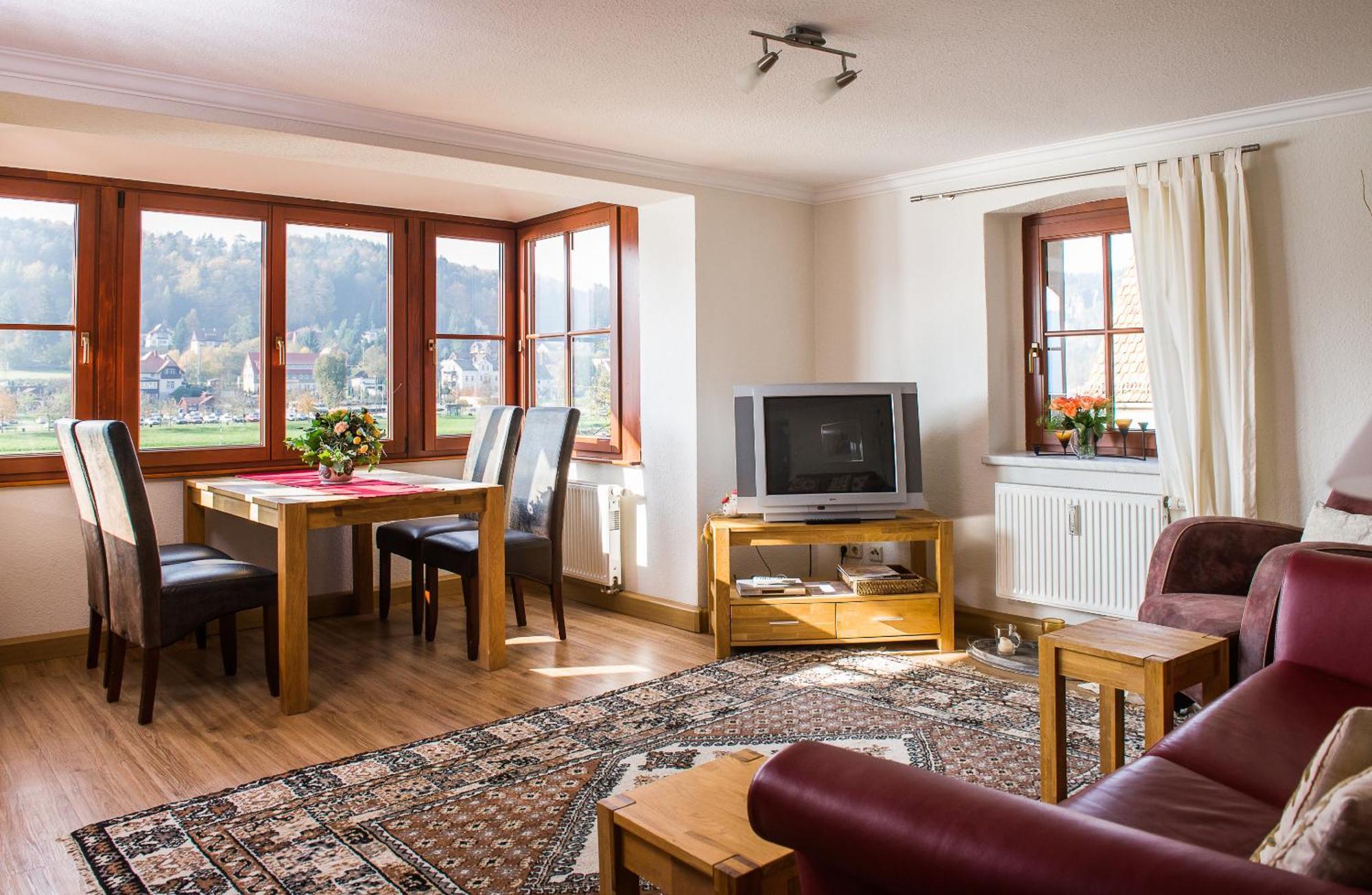Ferienwohnungen Alte Destillerie Rathen Exteriör bild